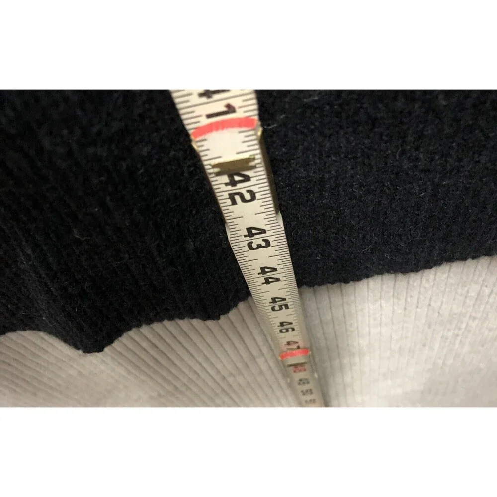 J Crew Sweater Dress Wool Zip Up Turtleneck Mini Long Sleeve Size Unknown